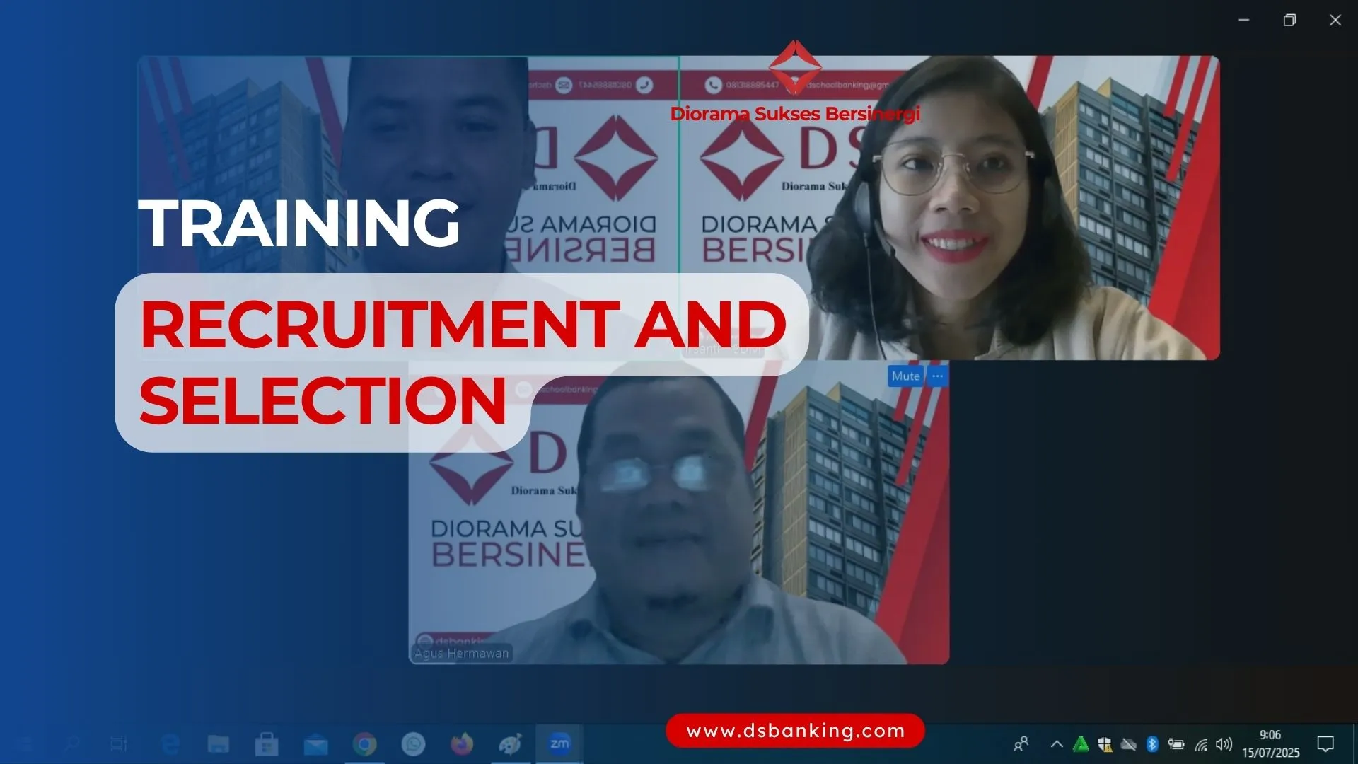 TRAINING RECRUITMENT AND SELECTION