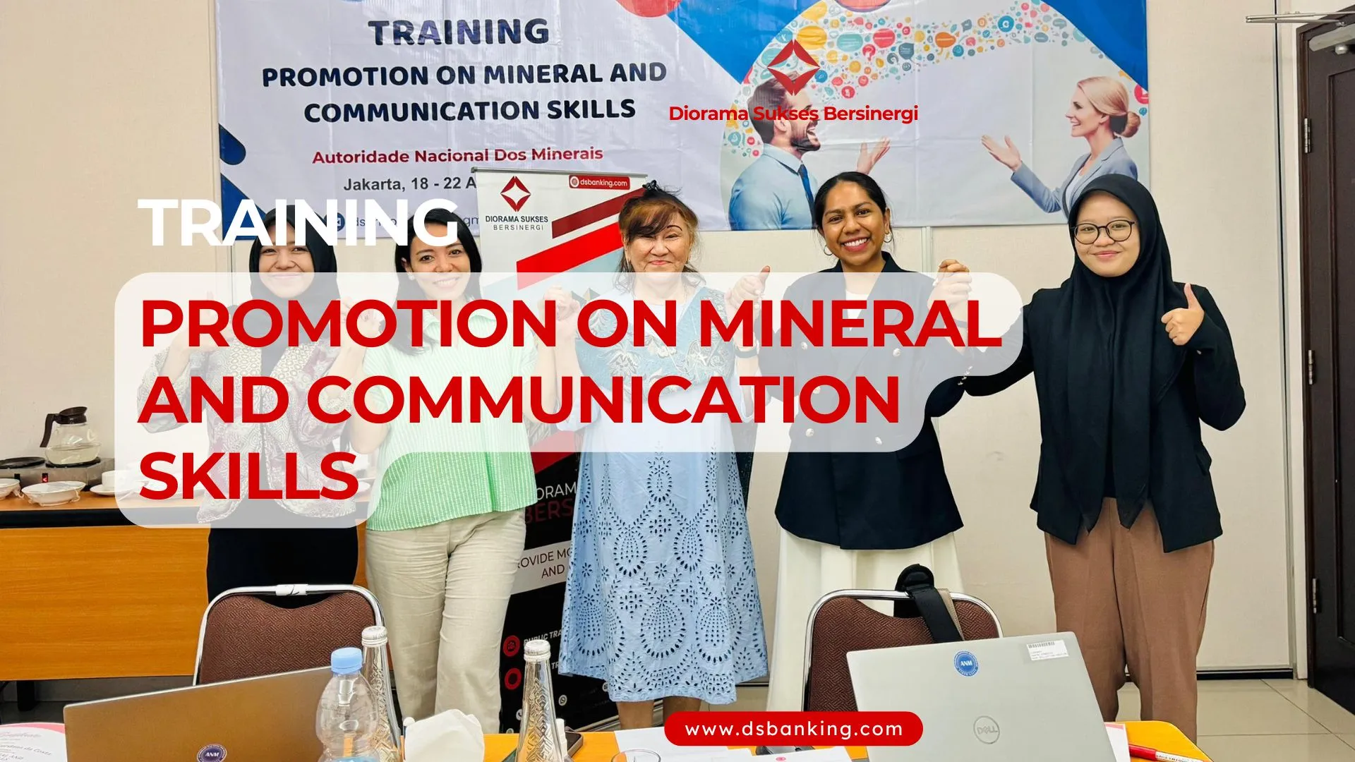 PELATIHAN PROMOTION ON MINERAL AND COMMUNICATION SKILLS