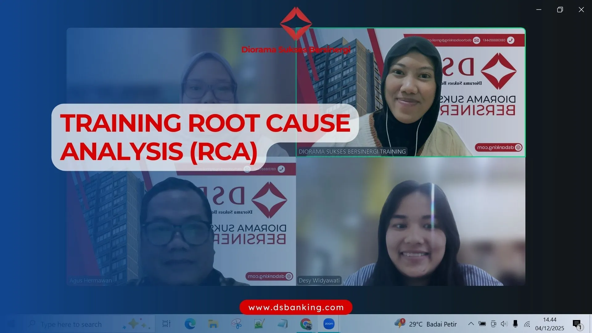 TRAINING ROOT CAUSE ANALYSIS RCA
