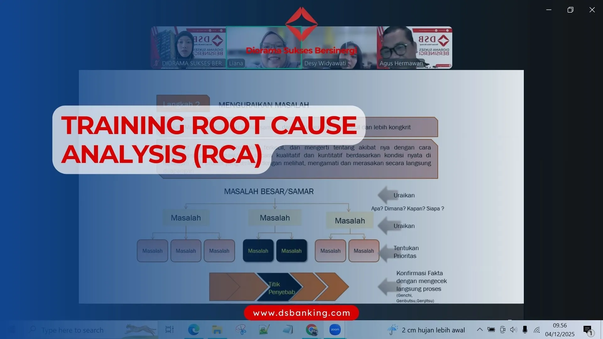 TRAINING ROOT CAUSE ANALYSIS RCA