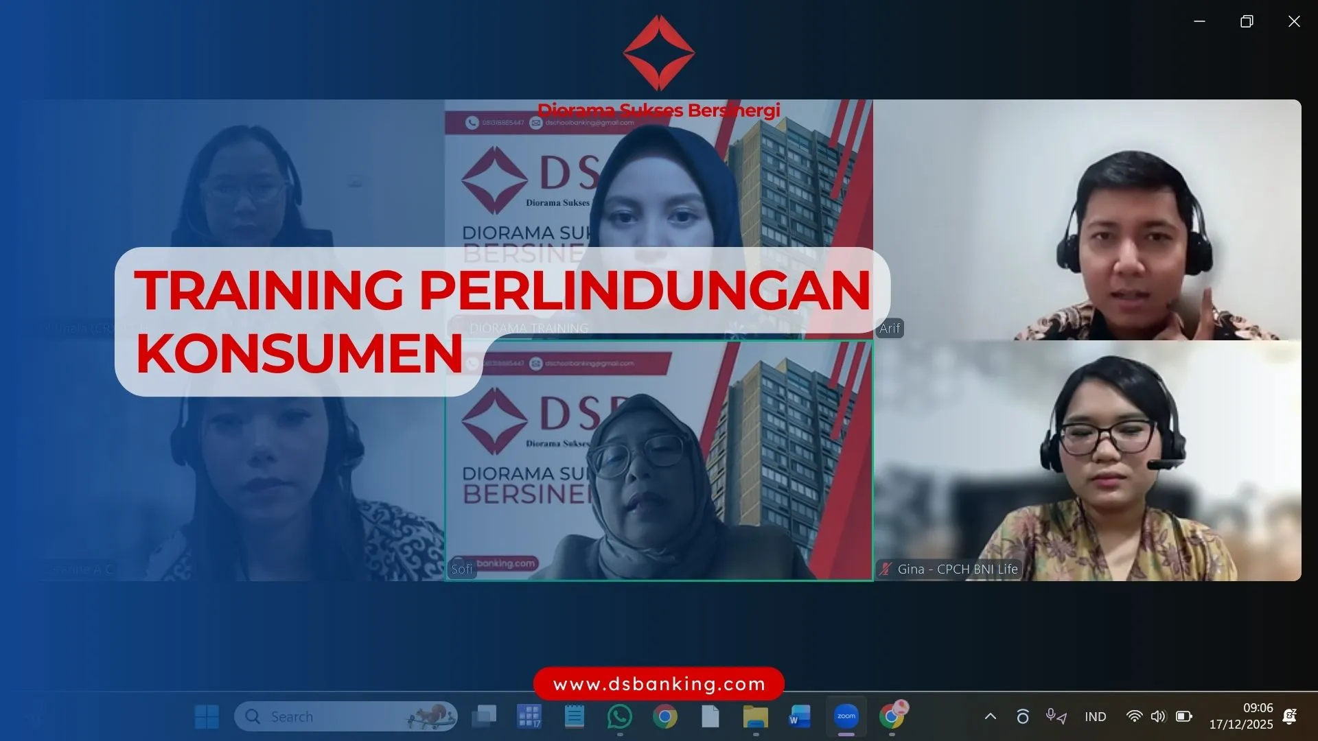 TRAINING PERLINDUNGAN KONSUMEN