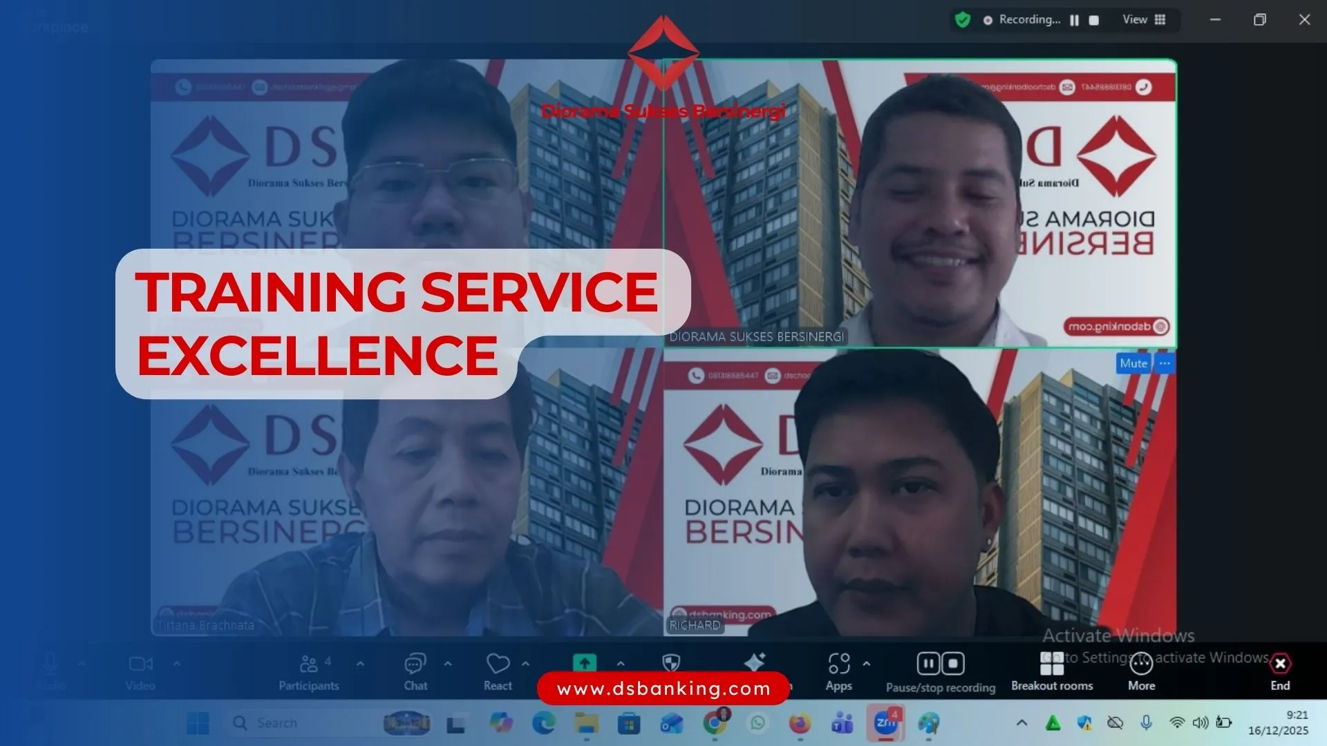 TRAINING SERVICE EXCELLENCE