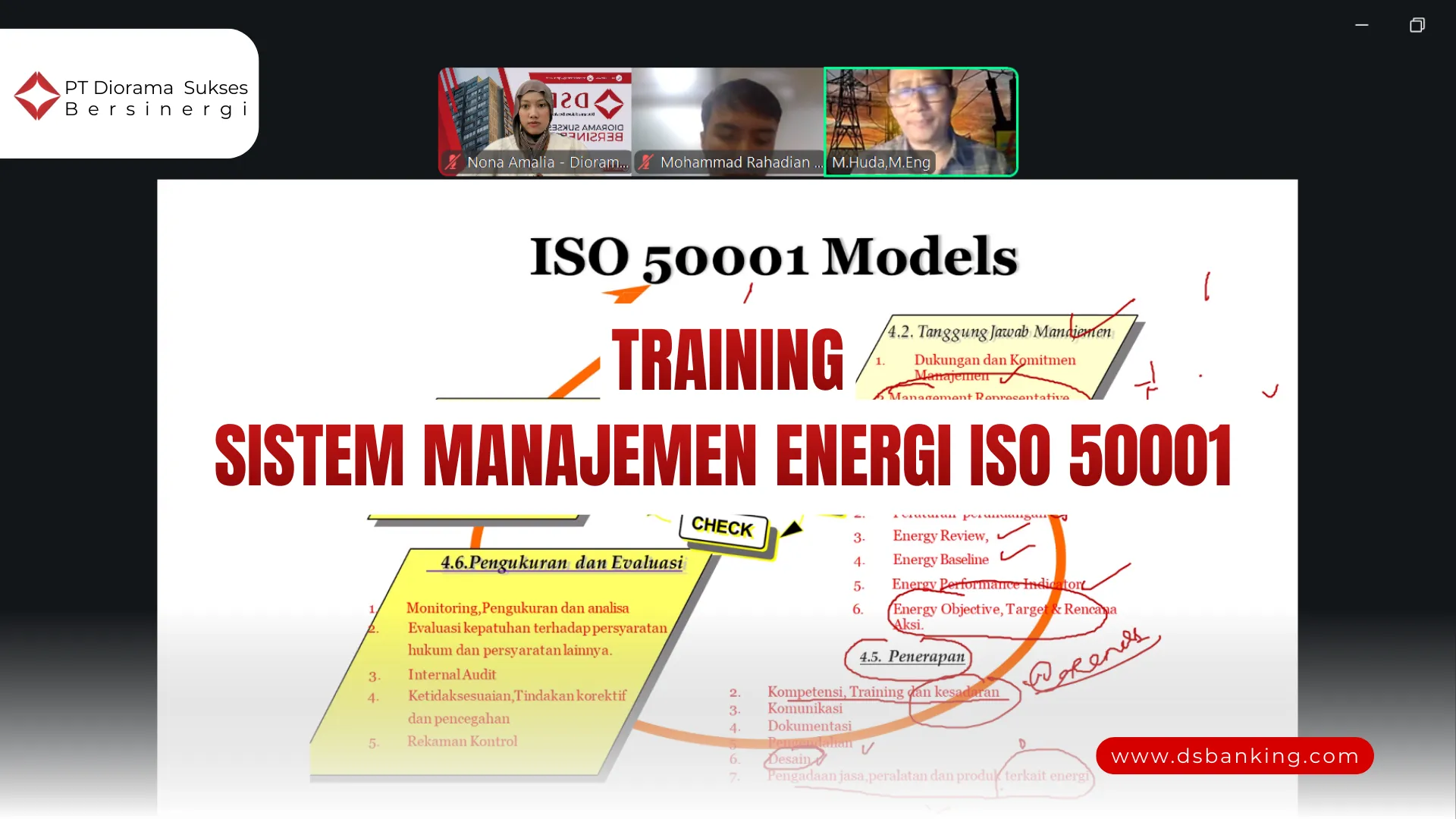 PELATIHAN SISTEM MANAJEMEN ENERGI ISO 50001 JAKARTA