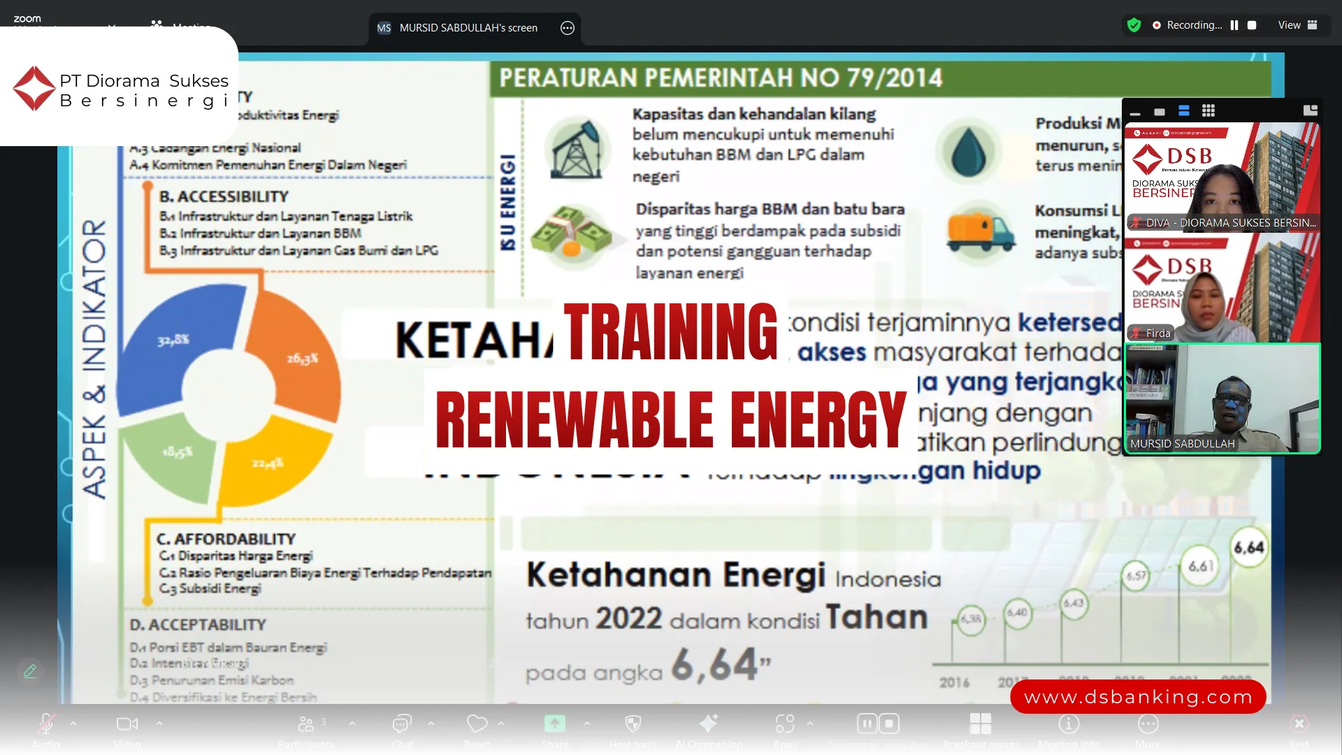 PELATIHAN RENEWABLE ENERGY JAKARTA