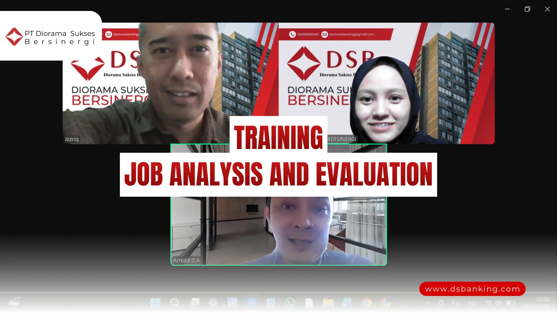 PELATIHAN JOB ANALYSIS AND EVALUATION JAKARTA