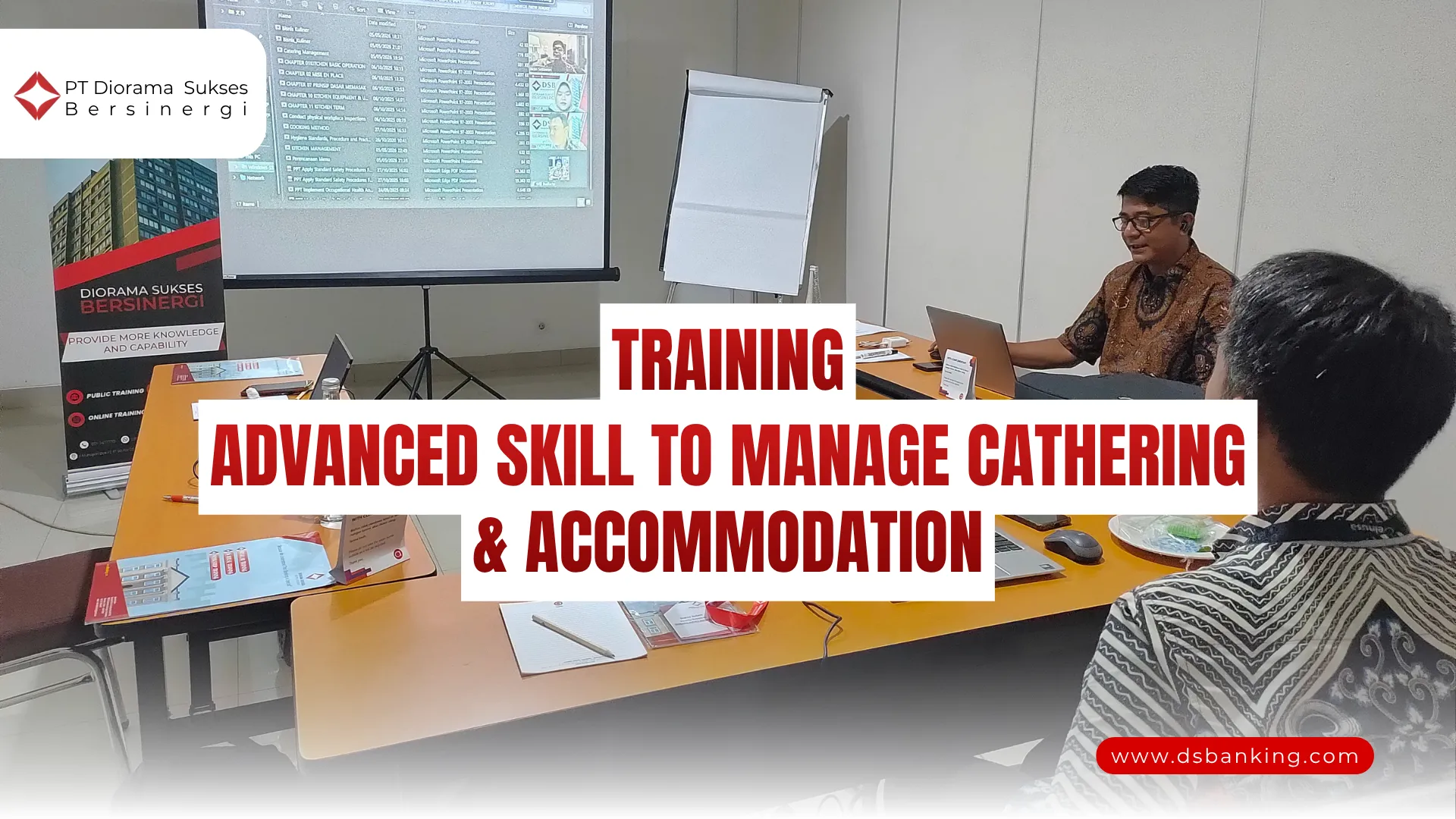 PELATIHAN ADVANCED SKILL TO MANAGE CATERING & ACCOMMODATION JAKARTA