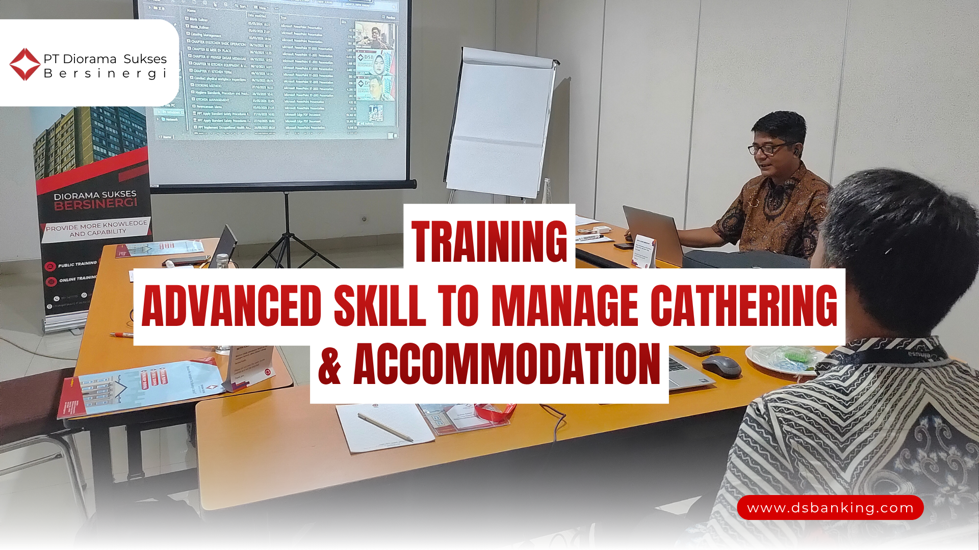 PELATIHAN ADVANCED SKILL TO MANAGE CATERING & ACCOMMODATION JAKARTA