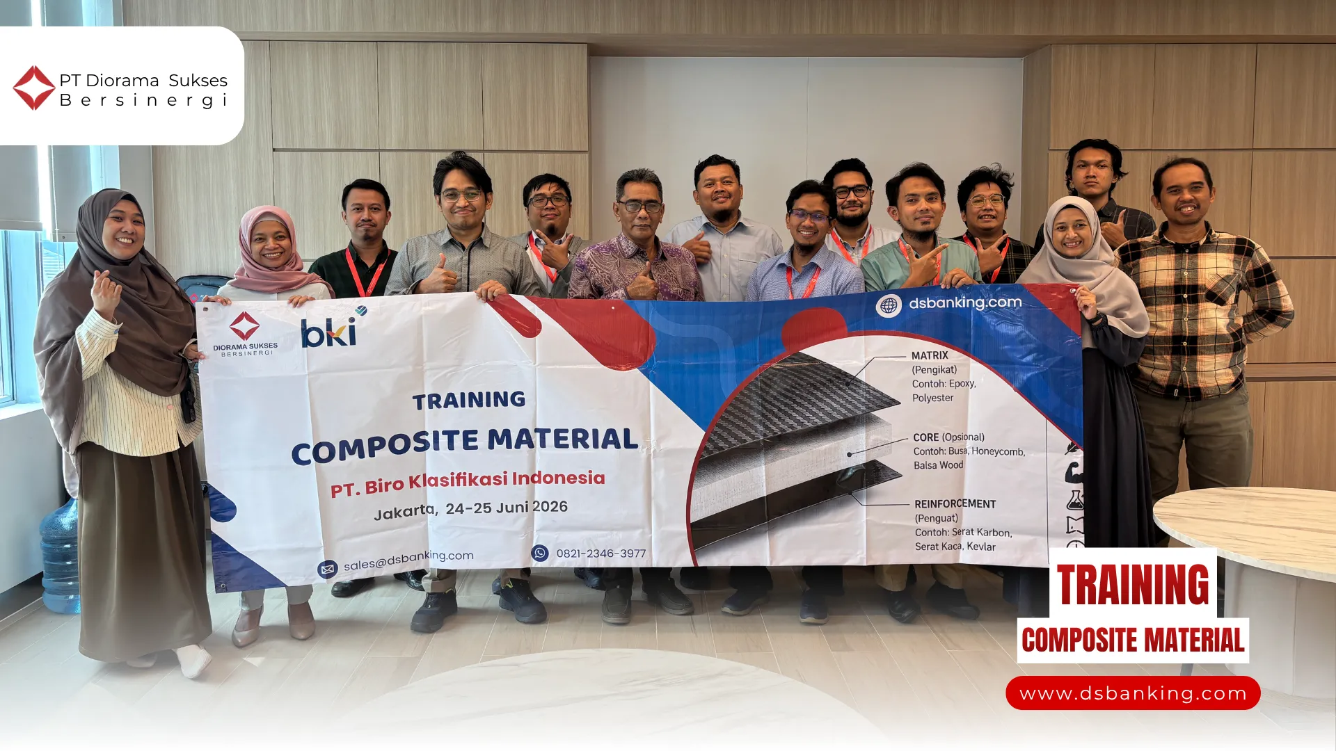 PELATIHAN COMPOSITE MATERIAL JAKARTA