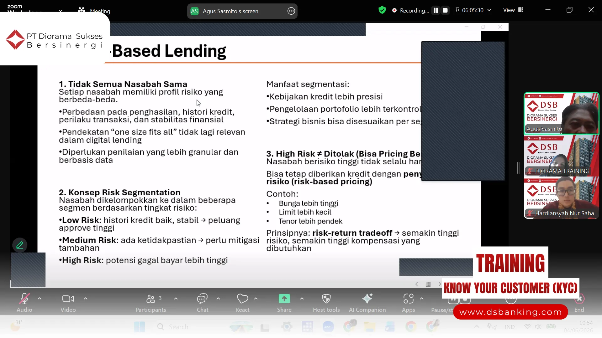 PELATIHAN KNOW YOUR CUSTOMER JAKARTA