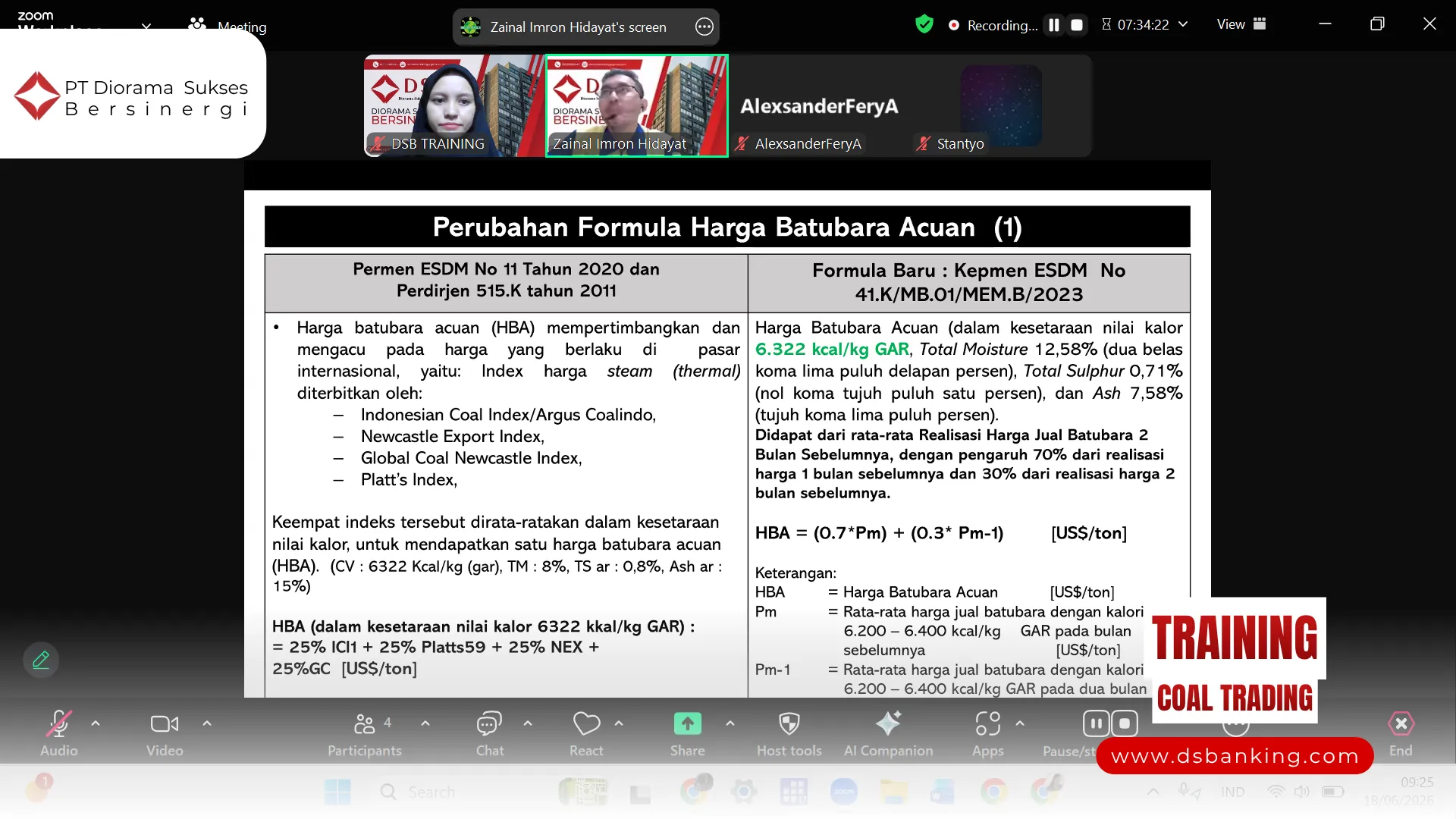 PELATIHAN COAL TRADING JAKARTA