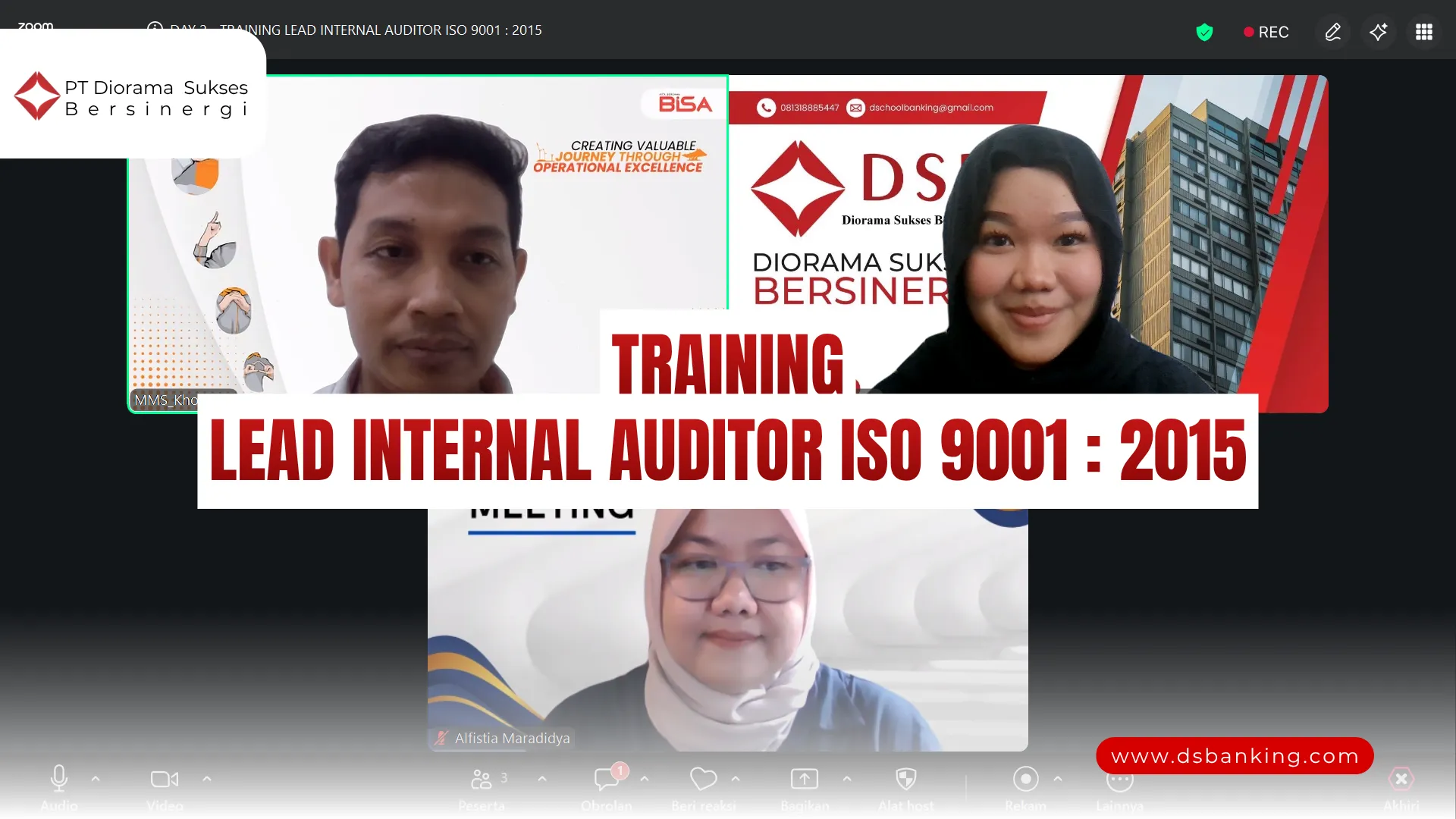 PELATIHAN LEAD INTERNAL AUDITOR ISO 9001:2015 JAKARTA