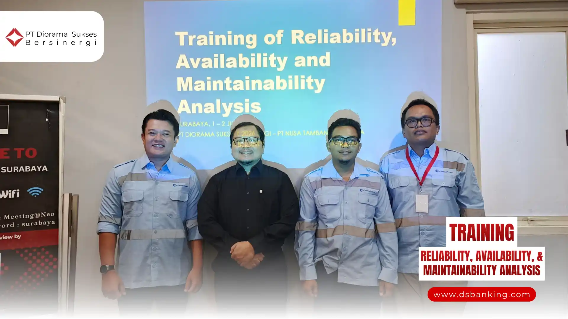 PELATIHAN RELIABILITY AVAILABILITY MAINTAINABILITY JAKARTA