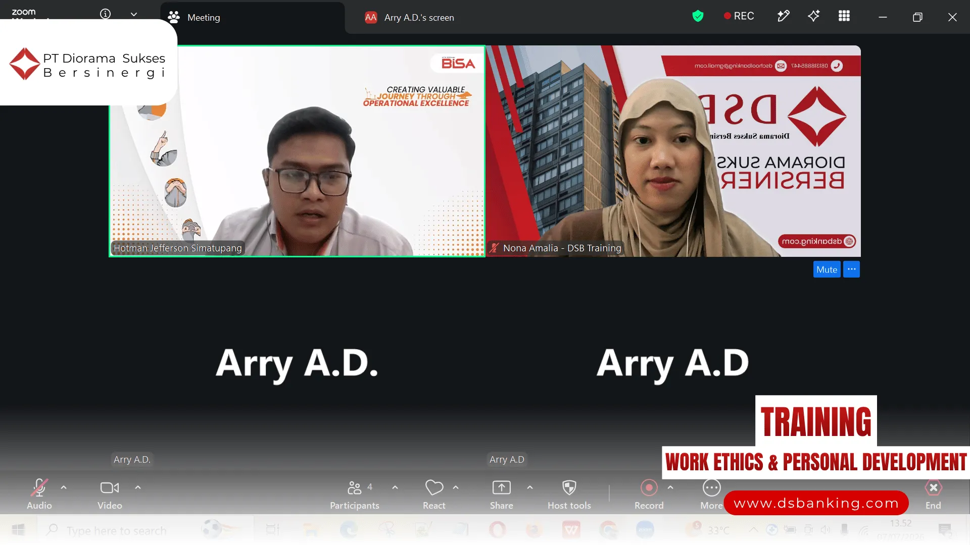 TRAINING KOMUNIKASI PROFESIONAL ONLINE