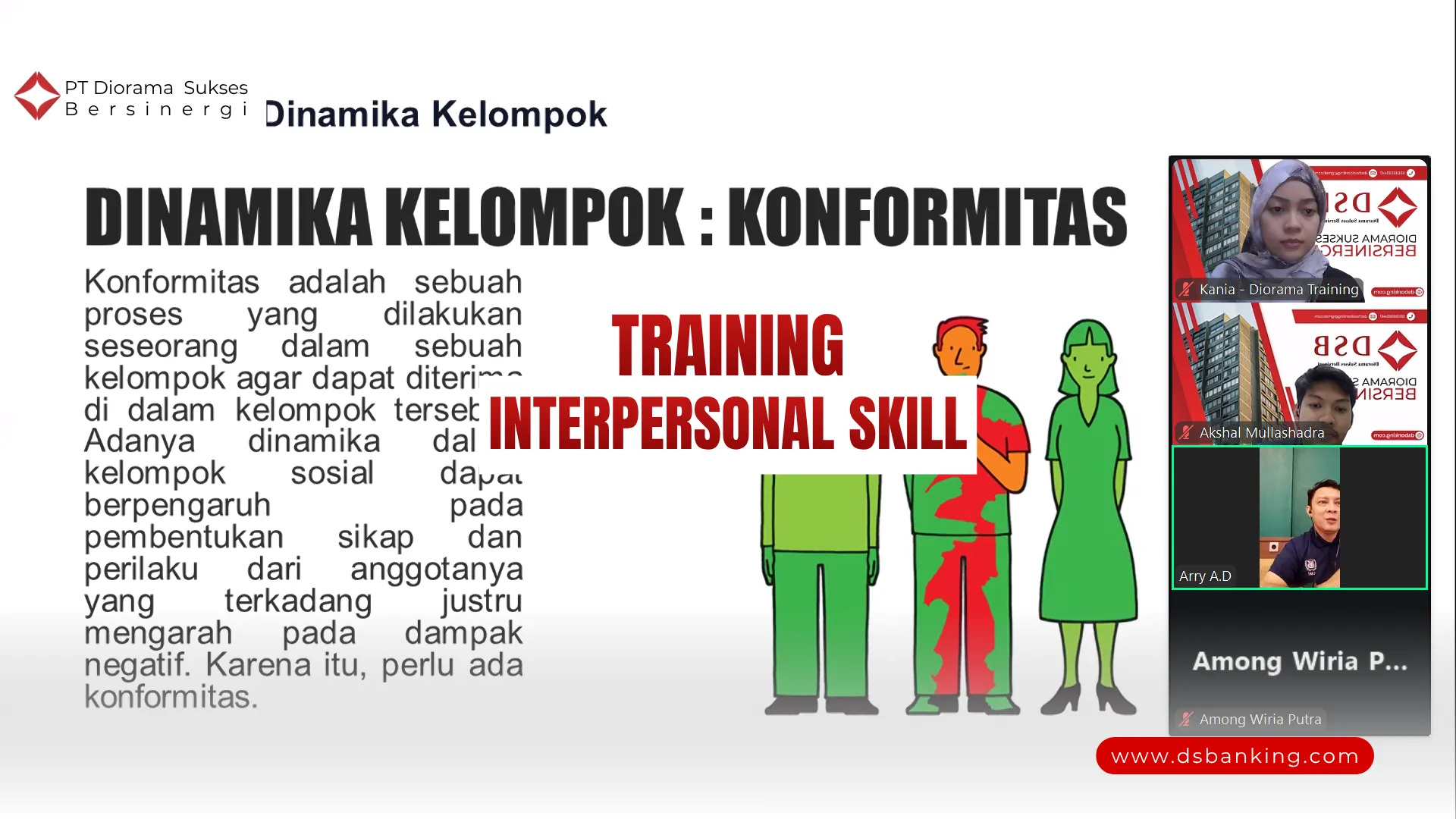 TRAINING MANAJEMEN KONFLIK ONLINE