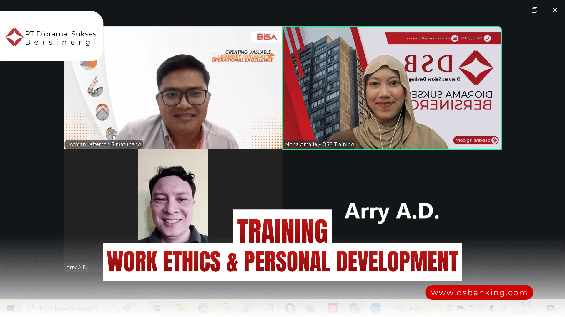 TRAINING KOMUNIKASI PROFESIONAL ONLINE