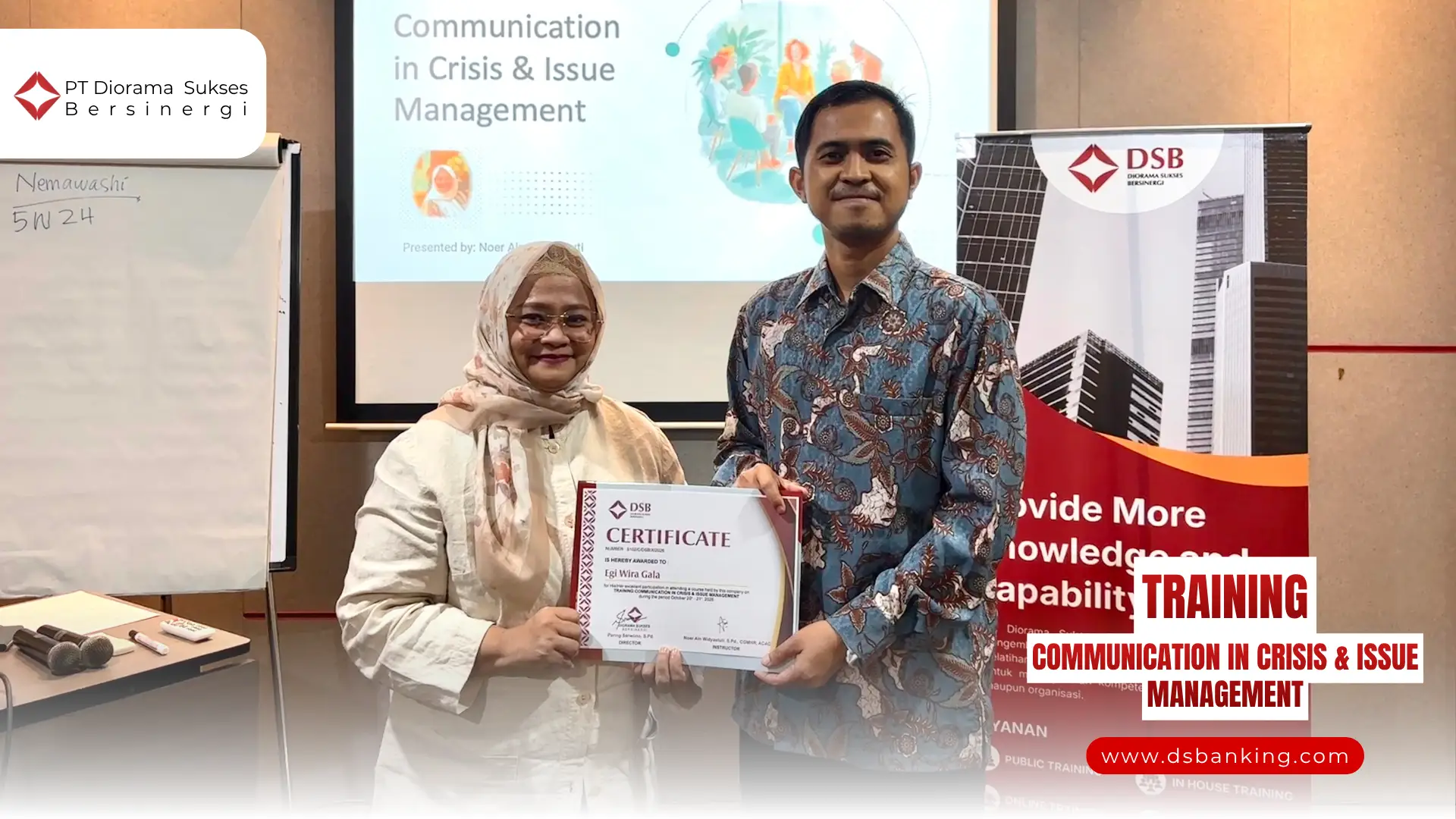 PELATIHAN COMMUNICATION IN CRISIS JAKARTA