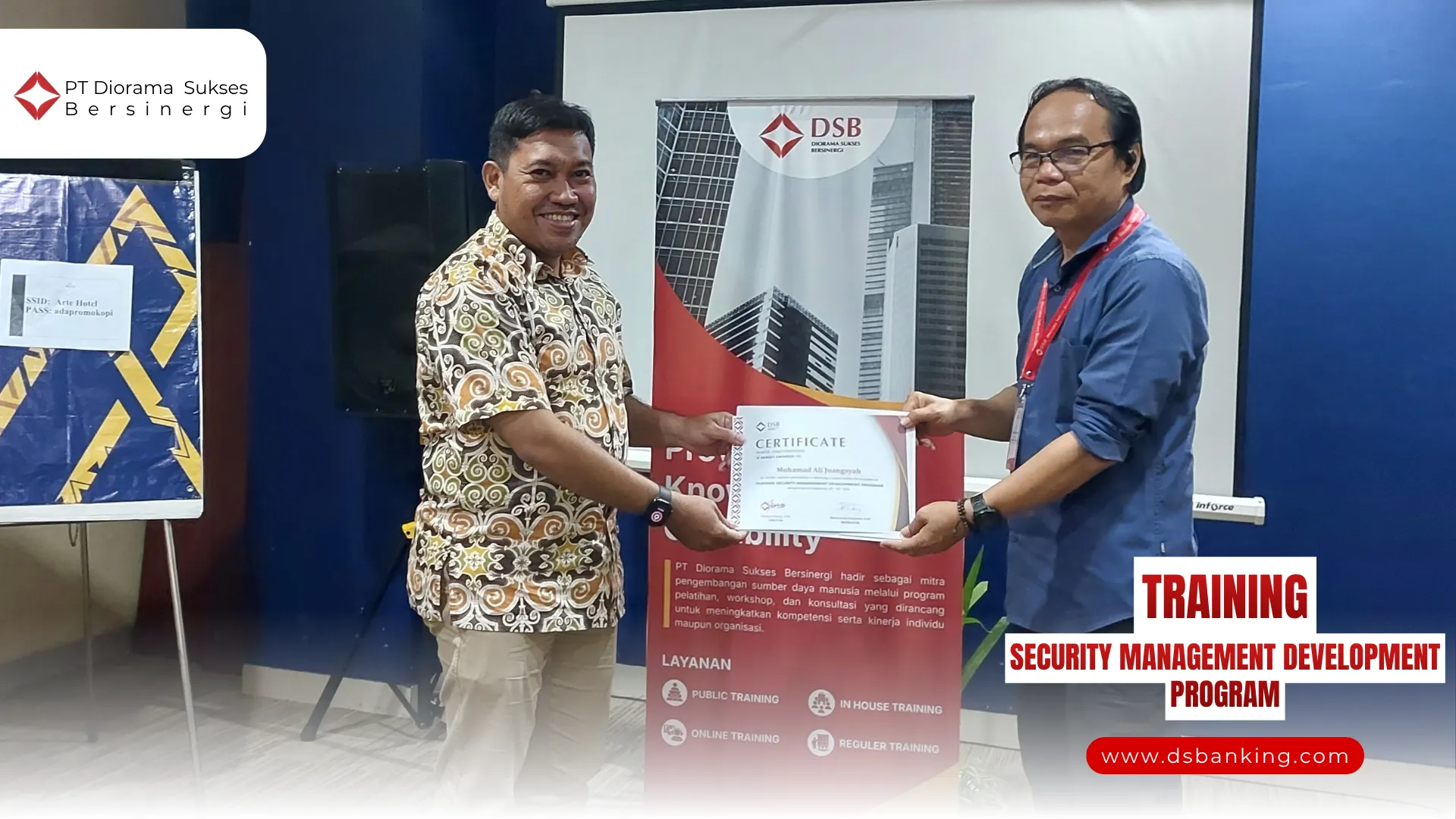 TRAINING MANAJEMEN KEAMANAN FISIK OFFLINE
